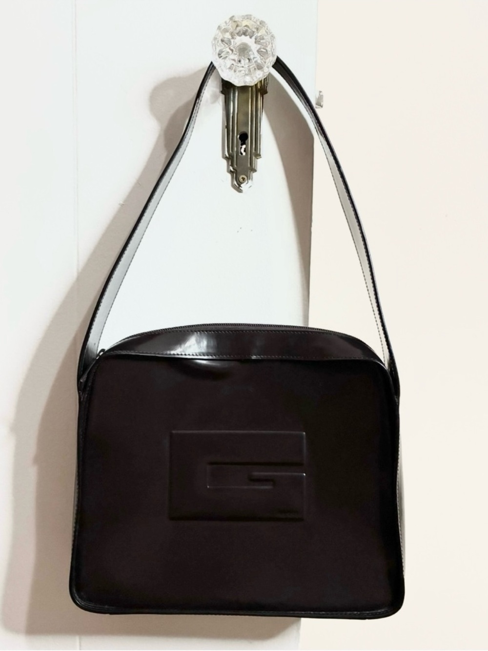 Gucci Tom Ford Vintage 90s Leather Iconic G Bag